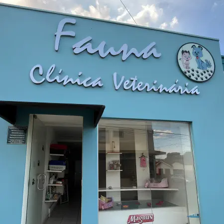 Área externa da Clínica Veterinária Fauna